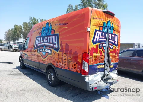 2021 Ford Transit-350 Cargo Van z USA, uszkodzony, nr VIN 1FTBW3XG3MKA51899